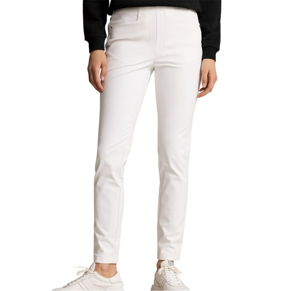 RLX Ralph Lauren Eagle Golf/Activewear White Pants Size 4 - Picture 4 of 12